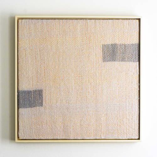 Coast to Coast #2, 2024 - Minimalist Woven Tapestry | Wall Hangings by Cheyenne Concepcion