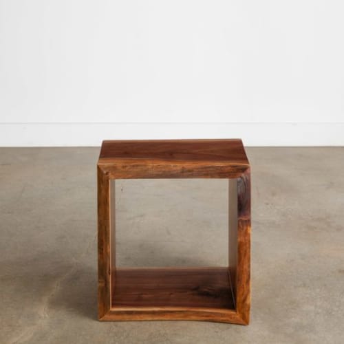 Custom Walnut Side Table | Tables by Elko Hardwoods