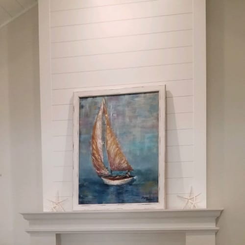 “Chasing the Wind” Painting | Paintings by Laurie Henry