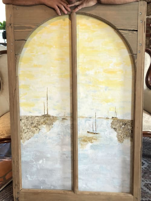 Window to the Port | Paintings by KARDIMAGO