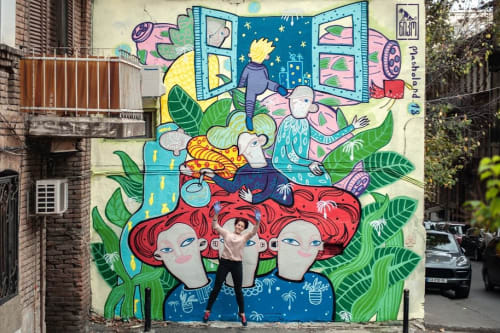 Mural for "Niko" Street Art Movement | Murals by Masholand