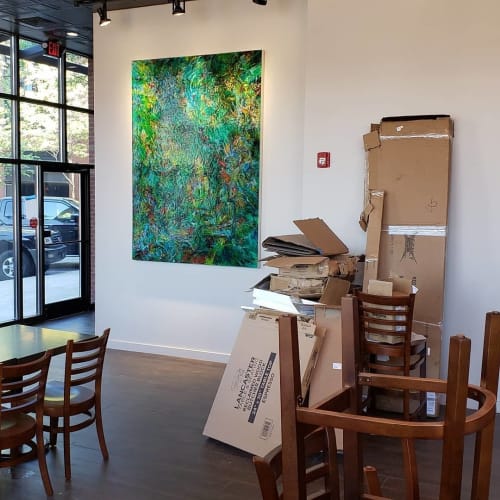 Painting (Buddha) | Paintings by Lennon Michalski | East End Tap and Table in Lexington