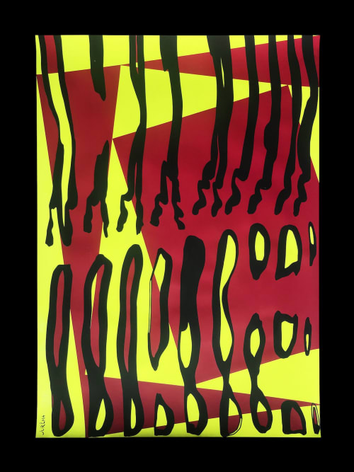 Daley Rowney screenprint (L) | Prints by Jurèma