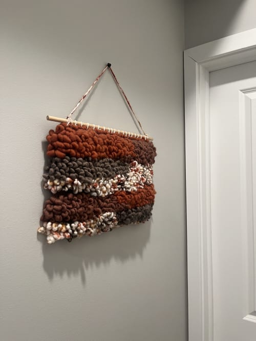 Falling leaves | Tapestry in Wall Hangings by Storm Weaving