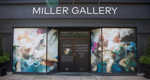 A Quarter of a Million Miles Street Photography Installation | Murals by Christy Lee Rogers | Miller Gallery in Cincinnati