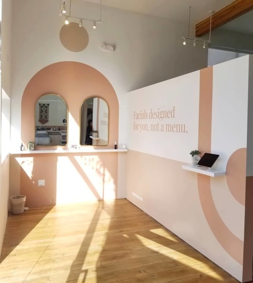 Hand-painted Letterings | Murals by Christopher Lord Designs | Heyday Brentwood in Los Angeles