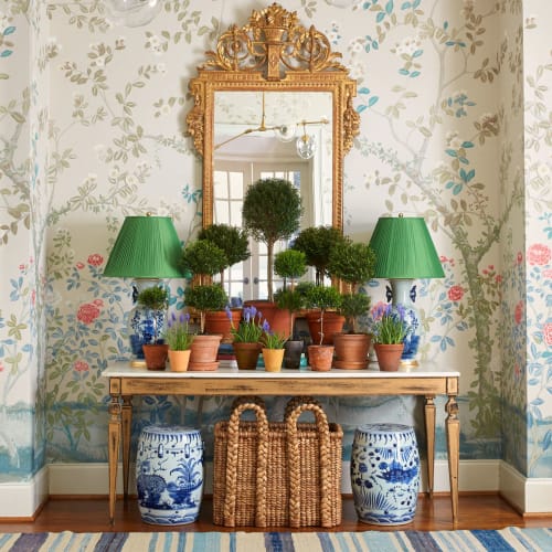 English Village Dining Room | Interior Design by Caroline Gidiere Design LLC