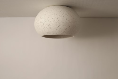 Claylight Flush Mount 12" | Pendants by lightexture