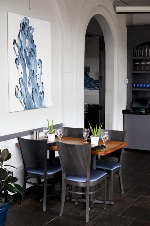 River Oaks Restaurant - Art Installation | Paintings by Beth Winterburn | River Oaks Restaurant in Memphis