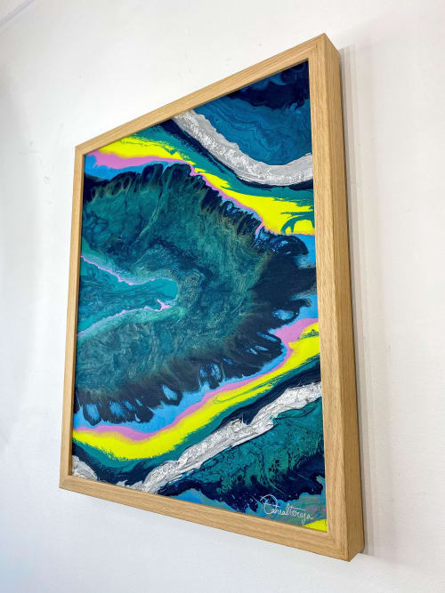 F#%k Girl Five | Paintings by Taneal Teresa