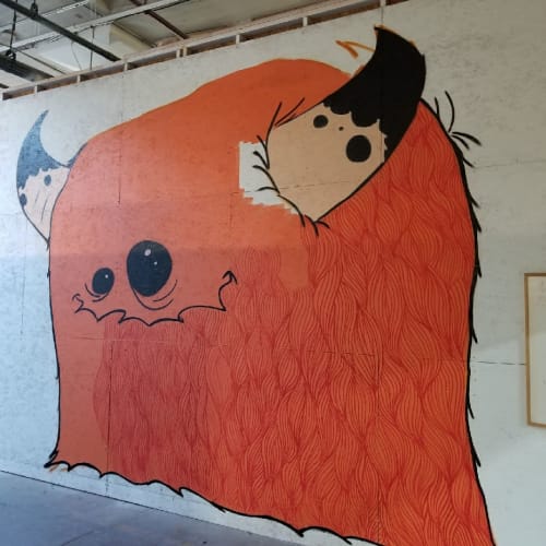 "Little" guy | Murals by FoxySwine | Mutiny Artwrx in Atlanta