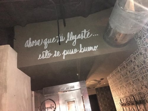 Lettering | Murals by Natilla Rivera | Sobao By Los Cidrines Condado (AC Hotel) in San Juan