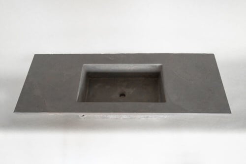 Concrete Single Vanity Tops | Furniture by Wood and Stone Designs