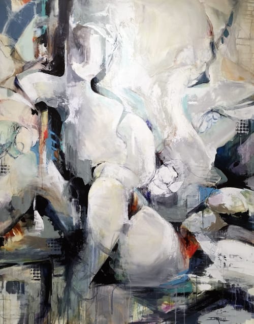 SOLD: Original Oil, Come and Get Me, 60x48 | Oil And Acrylic Painting in Paintings by Jeanette Jarville, BFA Emily Carr University of Art