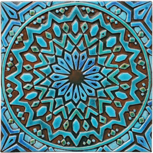 Handmade Moroccan Tile - 1 Tile | Tiles by GVEGA