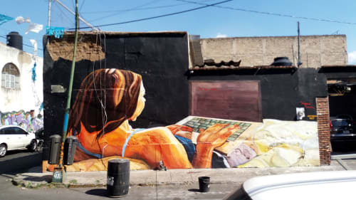 Te (ll)amo | Street Murals by JUPITERFAB