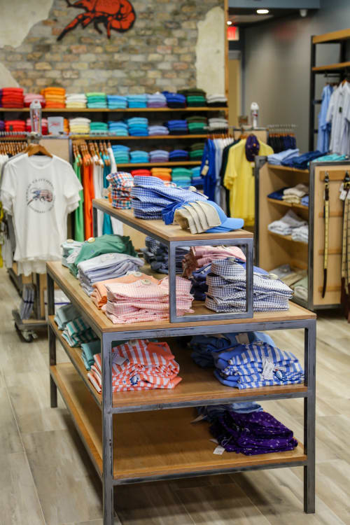 Perlis Clothing Co. Clothing Racks & Shelving by GoodWood seen at