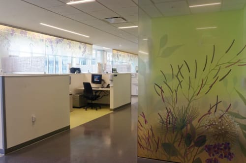Infusion project | Art & Wall Decor by Ivy Jacobsen | UCSF Helen Diller Family Comprehensive Cancer Center in San Francisco