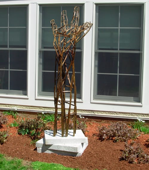 Pencil Project | Public Sculptures by Hilary Hutchison | The Fessenden School in Newton