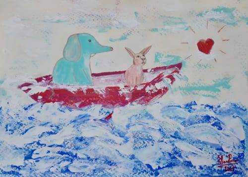 Follow your heart | Paintings by Elena Parau
