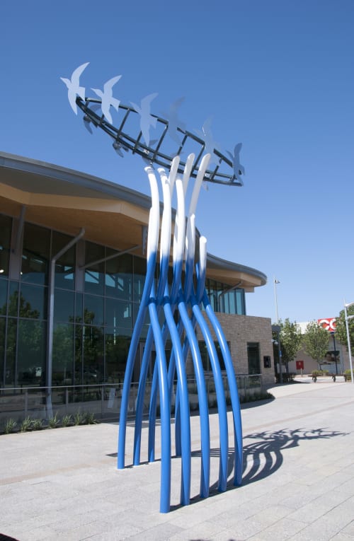 Baldivis Library Towne Square Artwork | Public Art by Andrew Kay