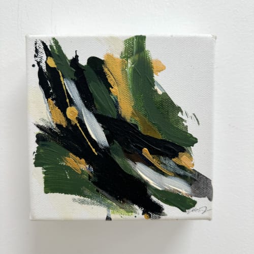 Hillside 2 | 5 x5 | Paintings by Ella Friberg