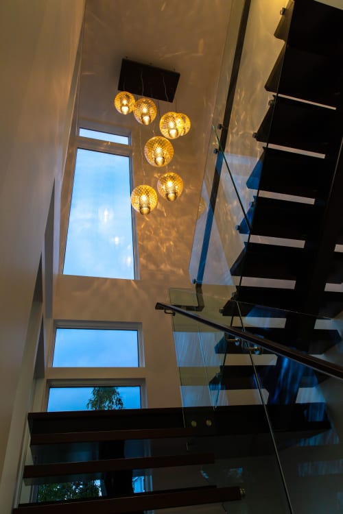 Galaxia | Pendants by Illuminata Art Glass Design by Julie Conway