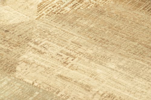 Rug & Kilim’s Abstract Rug with Beige-Brown and Cream | Rugs by Rug and Kilim