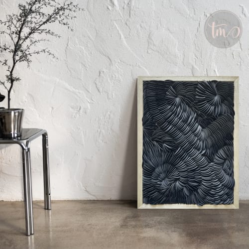 Stirrings Black Origami Framed Wall Art | Art & Wall Decor by TM Olson Collection