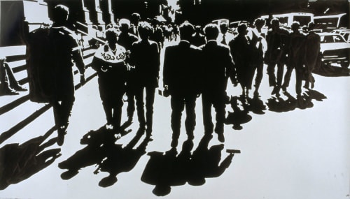 The Congregation | Watercolor Painting in Paintings by Mario M. Muller