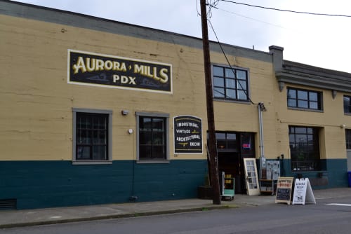 Aurora Mills PDX | Signage by J&S Signs | Aurora Mills Events in Portland