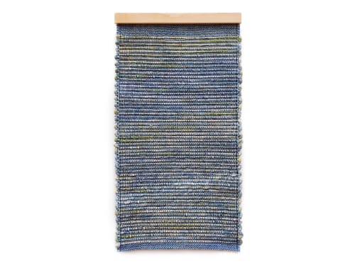 Washed Indigo | Tapestry in Wall Hangings by Jessie Bloom
