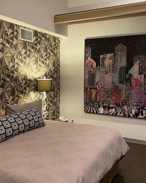 Cityscape at Night | Art & Wall Decor by Daryl Thetford