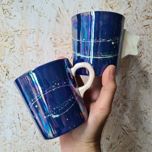 Galaxy inci L | Cups by BasicartPorcelain