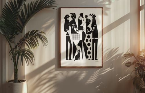 Party People — Fine Art Print | Prints by Kirsten Ulve