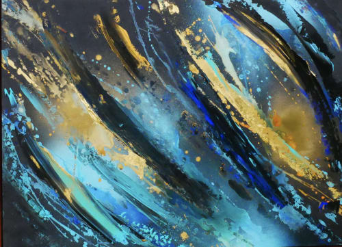 Enzo | Mixed Media in Paintings by TjapkesArt