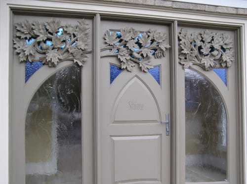 Carved Front Door/entrance | Furniture by Shane Durnford Studios