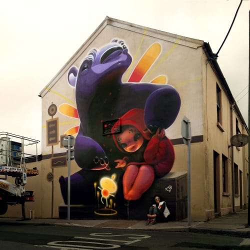 Inner Sparkle | Street Murals by Animalitoland