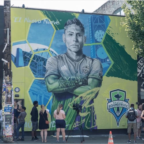 Welcome to the Seattle Sounders | Street Murals by Weirdo