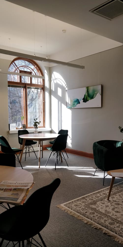 Creation of calm archival print | Prints by Lotta Sirén | Suomitalo in Helsinki