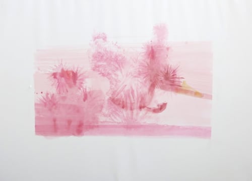 Moonwalking I | Watercolor Painting in Paintings by Gabrielle Raaff | Salon Ninety One in Cape Town