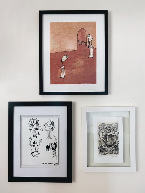 Fiber Art | Wall Hangings by Meghan Shimek | Jen Woo's Home in Oakland