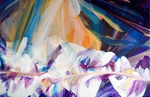 Land Before Time | Paintings by Terry Kruse | Private Residence, Calgary in Calgary