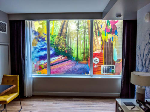 The Sound | Murals by Weirdo | The Sound Hotel Seattle Belltown, Tapestry Collection by Hilton in Seattle