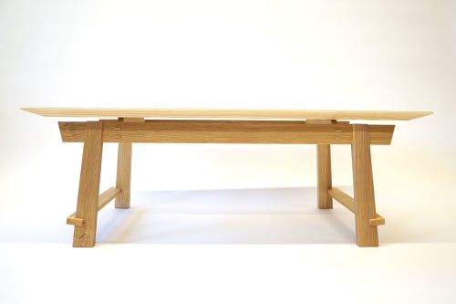 Riley Coffee Table in Ash | Tables by Geoff McKonly Furniture