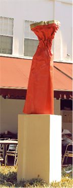 The Dress | Public Sculptures by KevinBoxStudio | City of Whittier Public Works in Whittier