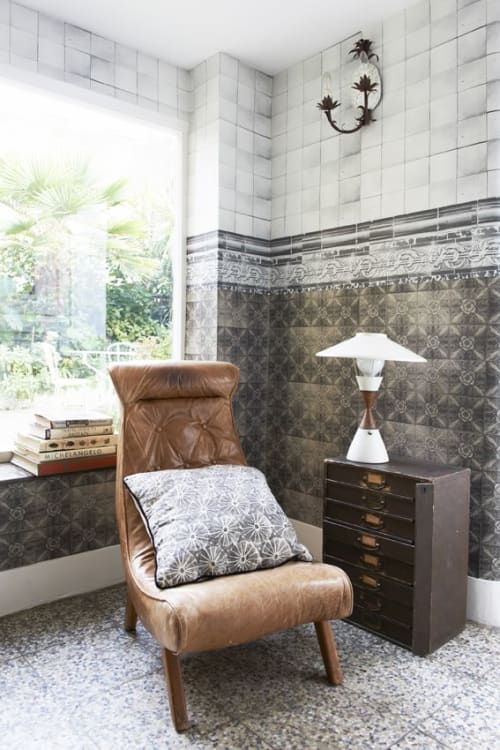 New Cross Tiles | Wall Treatments by Deborah Bowness | Swan House in Hastings