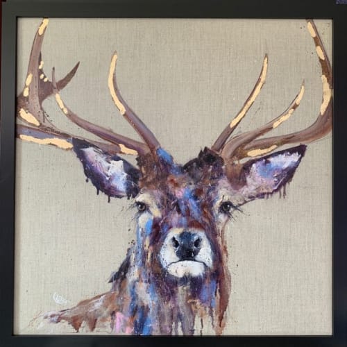 “Majesty” framed print | Paintings by Louise Luton