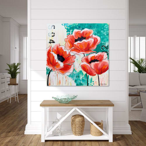 Confidence Painting | Oil And Acrylic Painting in Paintings by Mandy Martin Art