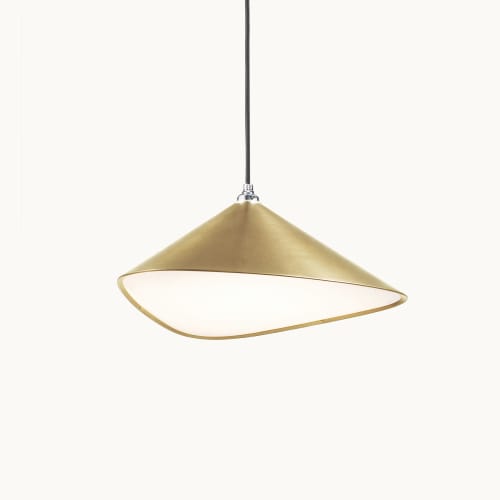 Emily II Pendant Light – Gold Semi-Matte | Pendants by MOSS Objects